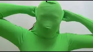Green suit Full body videography Chroma key REVASUITS