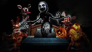 Beating the Hardest Official Version Of FNAF 4....