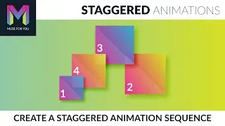 Staggered Animations Widget | Adobe Muse CC | Muse For You
