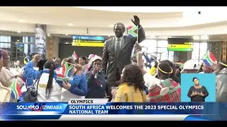 SOWETO TV NEWS | SOUTH AFRICA WELCOMES THE 2023 SPECIAL OLYMPICS NATIONAL TEAM
