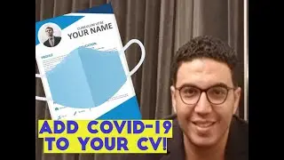 How to Add COVID-19 to Your CV !