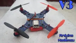 WIFI CONTROLLED DRONE V3 # FULL ARDUINO BASED # NO EXTERNAL FLIGHT CONTROLLER