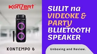 SULIT NA VIDEOKE & PARTY  BLUETOOTH SPEAKER | KONZERT KONTEMPO 6