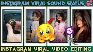 Instagram viral sound status editing tutorial/viral attitude reels editing/boys Attitude status 2022