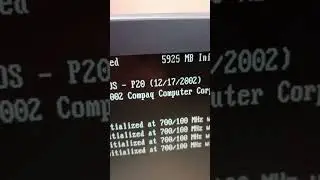 counting memory 🤣 Compaq Proliant DL580