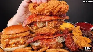 Spicy Boneless Chicken Withmooth Carbo Spicy Chicken NoodlesMukbang ASMR #shorts(2)