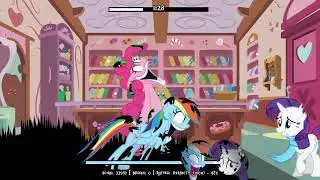 Friday night funkin' MLP: Darkness is Magic V1.1 Rooten Family cover (FNF MOD)