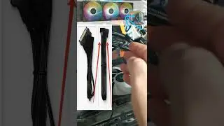 Подключение цвета на СЖО Deepcool LS720. 