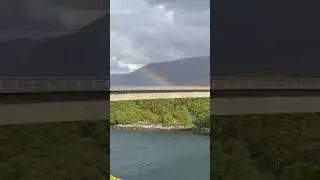 A Rainbow Over the Iconic Kylesku Bridge // Assynt, Scottish Highlands