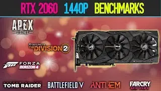 RTX 2060 i7 8700K 1440p Test | Ultra Settings