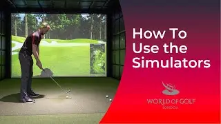 Simulators at World of Golf