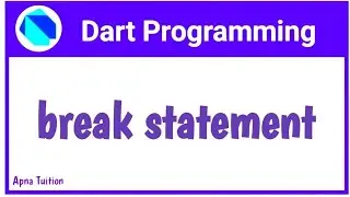 #16 Dart : Break Statement In Dart | Hindi | Dart For Flutter | Vivek Lodh