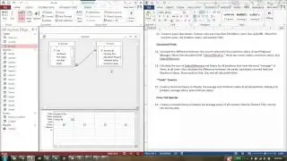 Creating advanced queries in MS Access (DBs part 5b of 5)