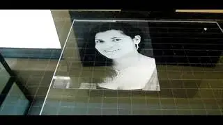 fotografia grabado con laser alta resolcion en acrilico