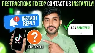 TikTok Live Ban & Restriction Solution | TikTok Support Se Reply Kaise Le