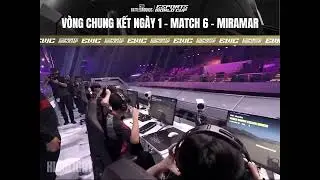 PUBG - ESPORTS WORLD CUP | VÒNG CHUNG KẾT | NGÀY 1: MATCH 6 - MIRAMAR