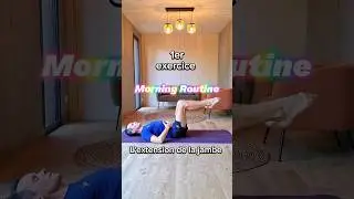 Morning routine Pilates 💫 exercices pour débutants #pilates #pilatesworkout #morningroutine