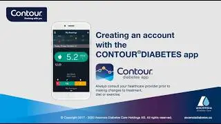 Creating an account with the CONTOUR DIABETES app| CONTOUR DIABETES app | mmol/l | Canada