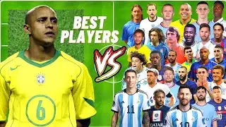 CARLOS 🆚 BEST PLAYERS / Neymar - Marcelo - Cancelo - Messi