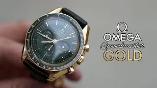 The Omega Speedmaster in MOONSHINE GOLD - Green Moonwatch
