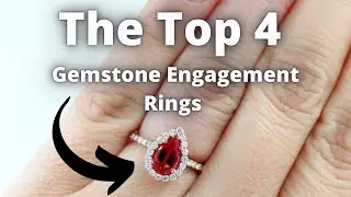 What Popular Gemstones Are Used In Engagement Rings