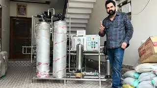 1000 lph Ro Plant Details in Hindi | 1000 Steel Ro Plant Business | Stainless Steel Ro Plant Price
