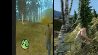 GTA San Andreas vs GTA V part 2