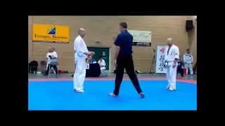 IKO Kyokushin British Open 2013 David Christie Knockdown