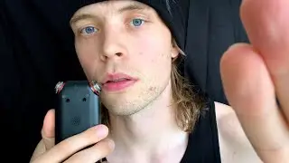 Spine twitching ear whispering ASMR