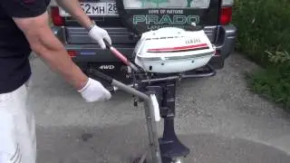 Запуск YAMAHA 3,5 АС