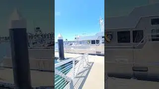 California Fish and wildlife boats in Crescent City harbor Aug 18th 2024