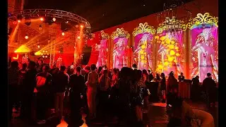 👑Projection mapping video wall at Arlo Williamsburg NYC launch party👑