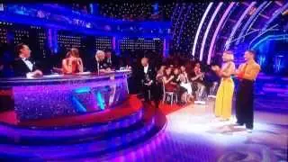 Bruno Tonioli falls off his chair on Strictly