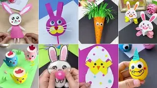 Creative Bunny and Egg Crafts for Kids | Fun DIY Ideas