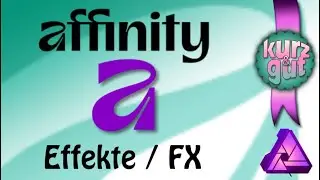 Affinity Photo, Effekte / FX