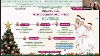 Новогодний Экспресс (практикум для женщин). Что будет? Почему важно для женщин