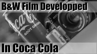 I developed a Black and White film with Coca Cola... and it works !