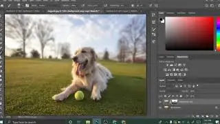How to add blur to an image in adobe Photoshop in 5 minutes.