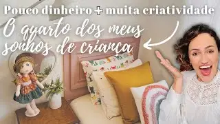 Beautiful transformation in Olivia's room using recycled furniture and lots of creativity! DIY