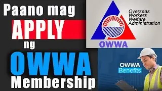 OWWA MEMBERSHIP APPLY NOW | Paano gagawin