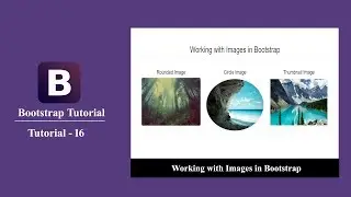 Bootstrap tutorial for beginners 16 - How to use responsive Image class in bootstrap