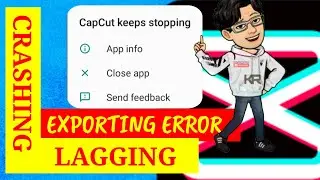 HOW TO FIX CAPCUT EXPORT, LAGGING and CRASHING PROBLEM /CAPCUT EDITING