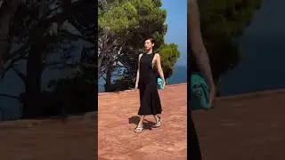 Jennie Closes the Jacqumes show at capri #jenniekim #jennie #blackpink #jacqumes #fashion #lisa#rose