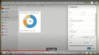 Azure for SAFe Teams Boards and Dashboards Lesson 19 | Azure Setup for Scaled Teams