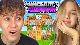Survival V Minecraftu S Klárkou!