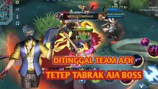 temen afk,tetep tabrak gaming boss