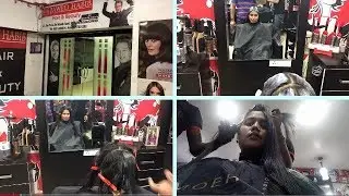 Permanent hair Rebonding ......पार्लर में निकला पूरा संडे ........ Jawed Habib...