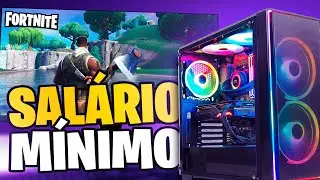 Montei um PC GAMER usando 1 SALÁRIO (O mais BARATO e CUSTO-BENEFÍCIO de 2025)