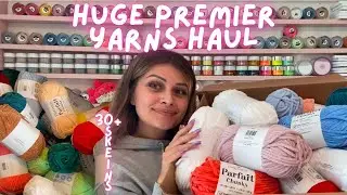 Huge Premier Yarns Haul & Unboxing | New Parfait Chunky Colors | STORYTIME