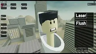 ROCKET TOILET AND GMAN SHOWCASE in Simplified Toilet Roleplay.